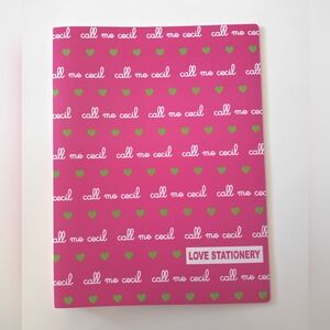 2/$20 Pink holder file 20 pocket